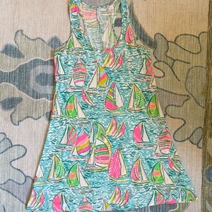 Lilly Pulitzer Pastel Abstract Print Dress